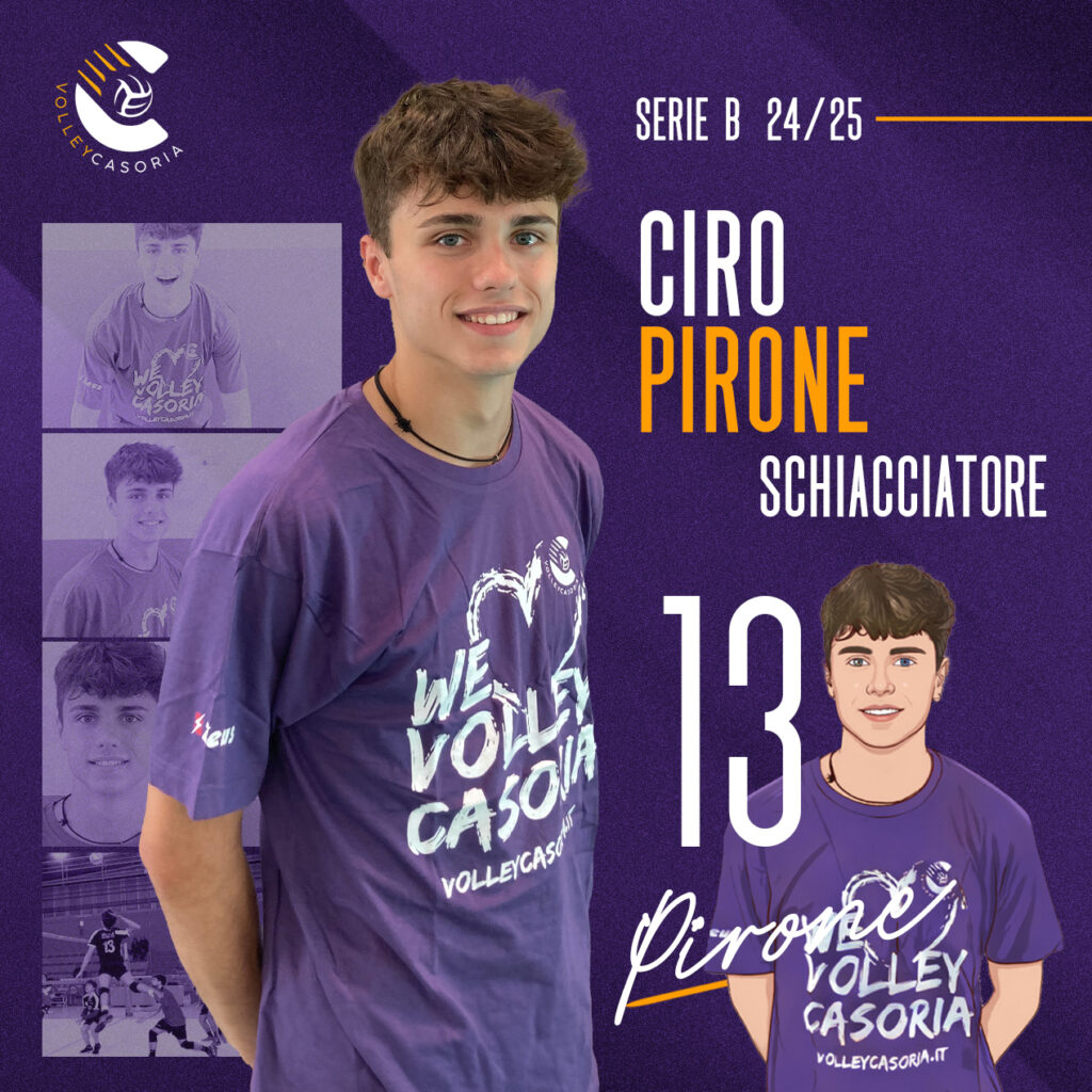 Ciro Pirone al Volley Casoria