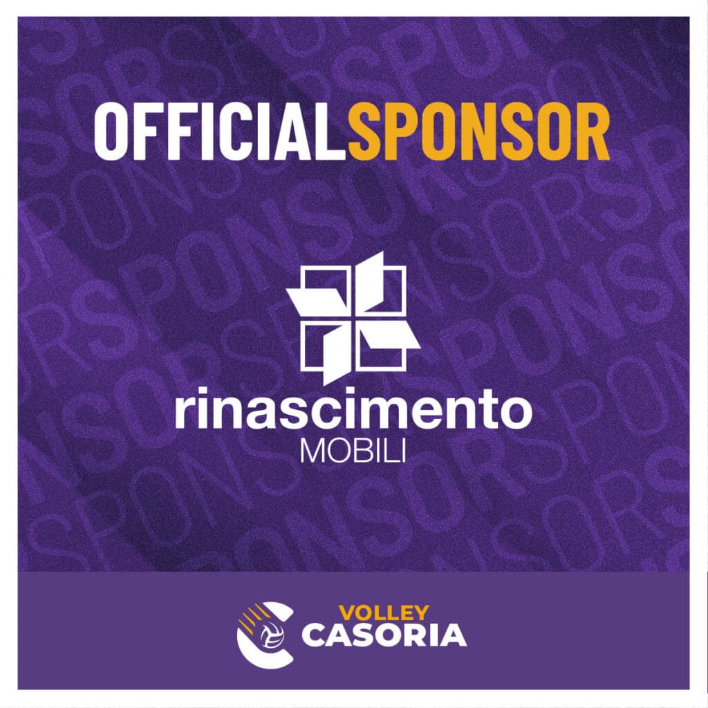 Rinascimento Mobili nuovo sponsor del Volley Casoria 2024/25